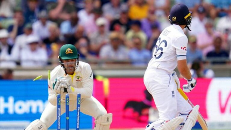 Joe Root Stumped Out: ఔట్ అయి కూడా.. అరుదైన రికార్డు నెలకొల్పిన జో రూట్!