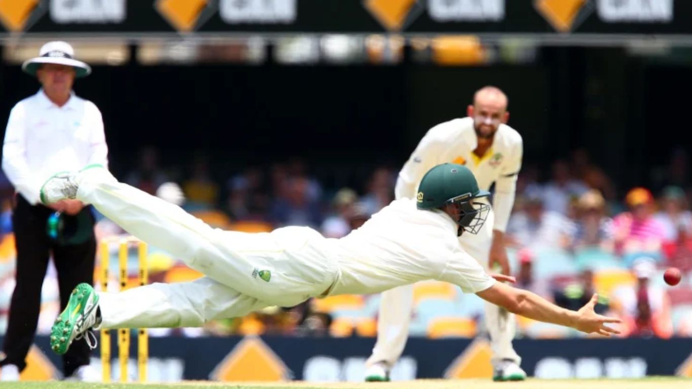 Marnus Labuschagne Catch: మార్నస్ లబుషేన్‌ స్టన్నింగ్ క్యాచ్.. బిత్తరపోయిన హ్యారీ బ్రూక్! వైరల్ వీడియో