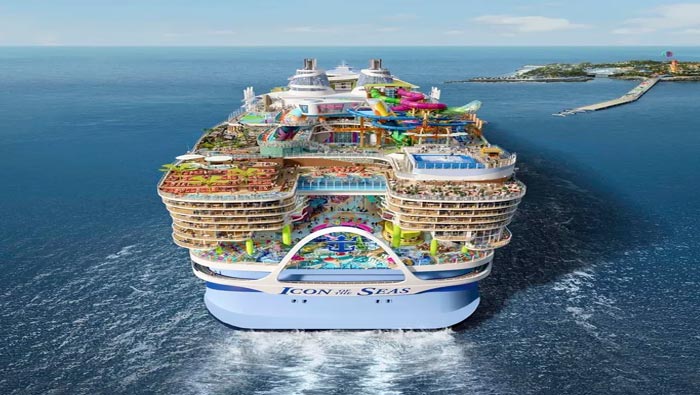 Largest Cruise Ship: ప్రయాణానికి సిద్ధమైన..ప్రపంచ అతిపెద్ద క్రూయిజ్‌ షిప్‌