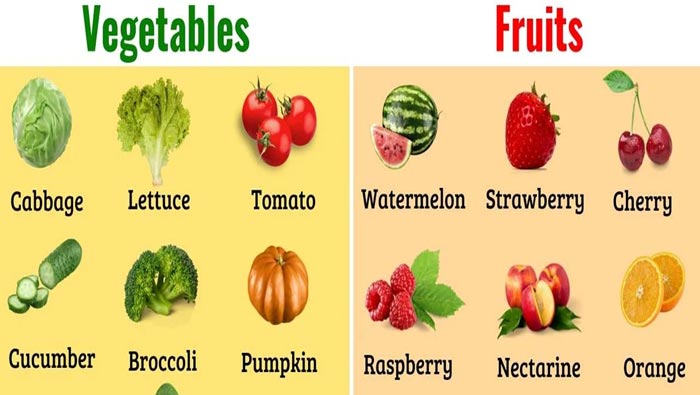 Vegetables, Fruits