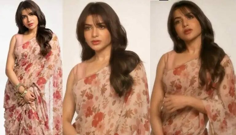 Samantha: ట్రెడిషనల్ లుక్ లో సమంత ఎంత అందంగా ఉందో..
