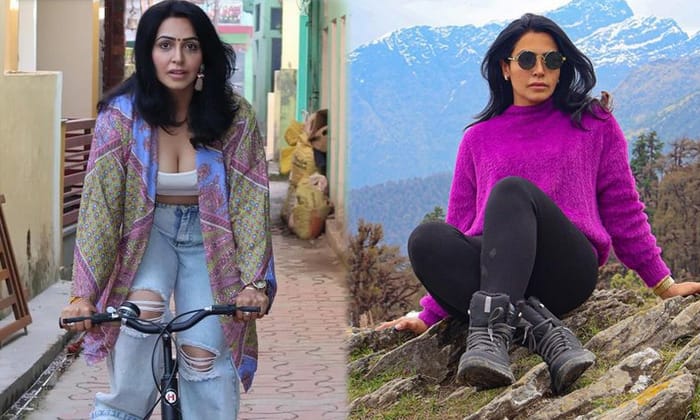 Nandini Rai : హాట్ అందాలతో సైకిల్ తొక్కుతున్న నందినీ రాయ్…