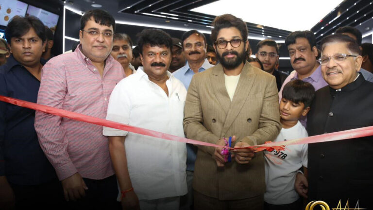 AAA Cinemas: సొంత మల్టీప్లెక్స్ లాంఛ్ చేసిన బన్నీ