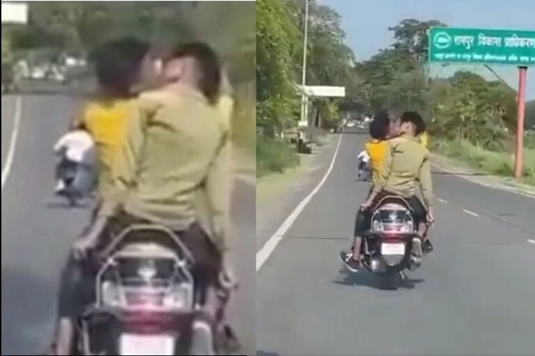 Viral news: ఇదేం పాడుబుద్ది రా సామి.. రోడ్డు పై ముద్దులతో రెచ్చిపోయిన కుర్రాళ్లు..