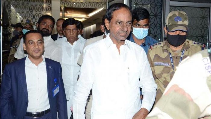 Cm Kcr Going Asifabad