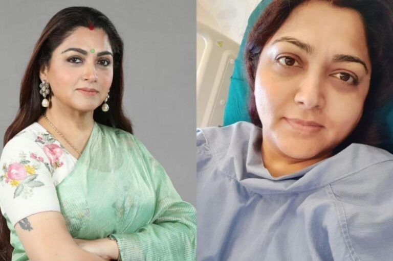Khushboo Sundar: మళ్లీ ఆసుపత్రిలో చేరిన నటి ఖుష్బూ.. ఆందోళనలో ఫ్యాన్స్..