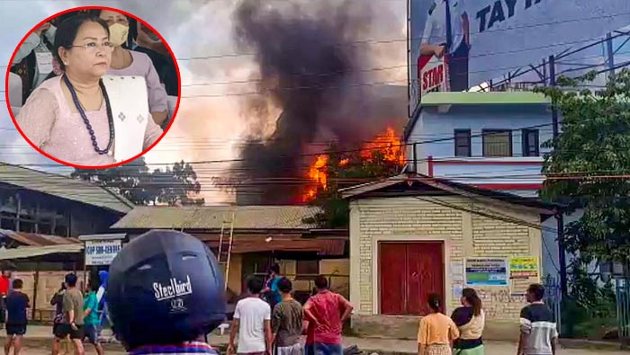 Manipur Violence: మణిపూర్ లో అల్లర్లు.. మహిళా మంత్రి ఇంటికే నిప్పు..!