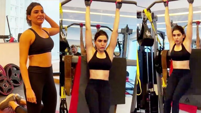 Samantha : జిమ్ లో తెగ కష్టపడుతున్న సమంత..!!