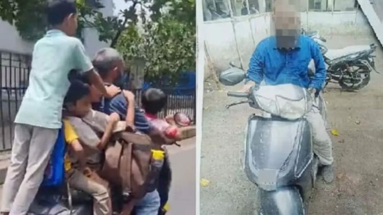 Viral Video : ఓరి నాయనో.. అది బైక్ నా.. లారీనా..