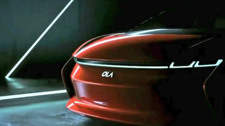 OLA Electric Car Images: టెస్లాకు పోటీగా ఓలా ఎలక్ట్రిక్ కారు.. సింగిల్ ఛార్జ్‌పై 500 కిమీ ప్రయాణం! ధర ఎంతంటే