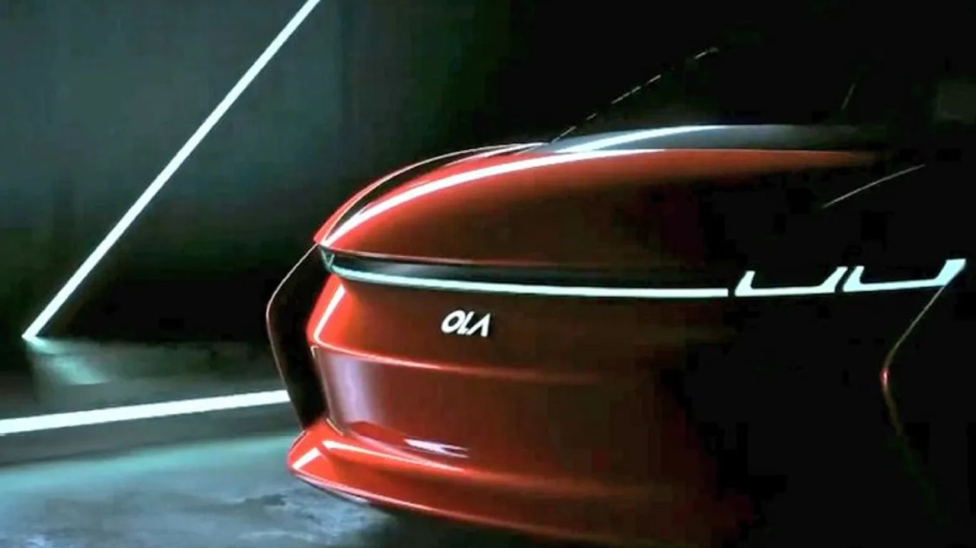 OLA Electric Car Images: టెస్లాకు పోటీగా ఓలా ఎలక్ట్రిక్ కారు.. సింగిల్ ఛార్జ్‌పై 500 కిమీ ప్రయాణం! ధర ఎంతంటే