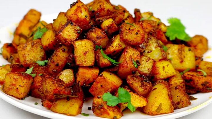 Crispy Aloo Fry : If you make aloo fry like this.. the taste is on a different level..