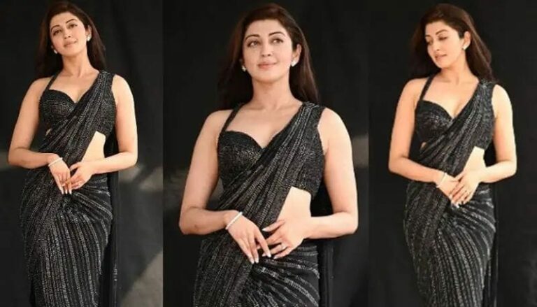 Pranitha Subhash: బ్లాక్ శారీలో నడుమందాలతో మెస్మరైజ్ చేస్తున్న ప్రణీత..