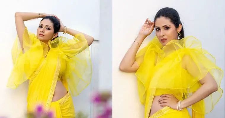 Sada : చేతులు పైకెత్తి నాభి అందాలతో సెగలు పుట్టిస్తున్న సదా..