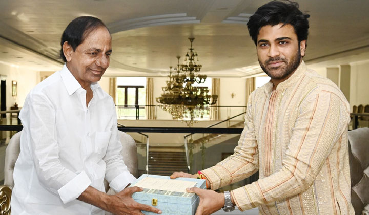 Sharwanand: సీఎం కేసీఆర్ ను కలిసిన శర్వానంద్.. ఎందుకంటే..?