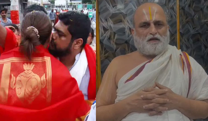 Kriti Sanon: ఓం రౌత్ ముద్దుపై చిలుకూరు బాలాజీ ఆలయ పూజారి సీరియస్