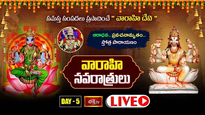 Varahi devi: సమస్త సంపదలు ప్రసాదించే “వారాహి దేవి” ఆరాధన