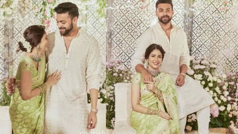 Varun Tej- Lavanya: నా లవ్ దొరికిందంటూ ఎంగేజ్మెంట్ ఫొటోస్ షేర్ చేసిన లావణ్య -వరుణ్..