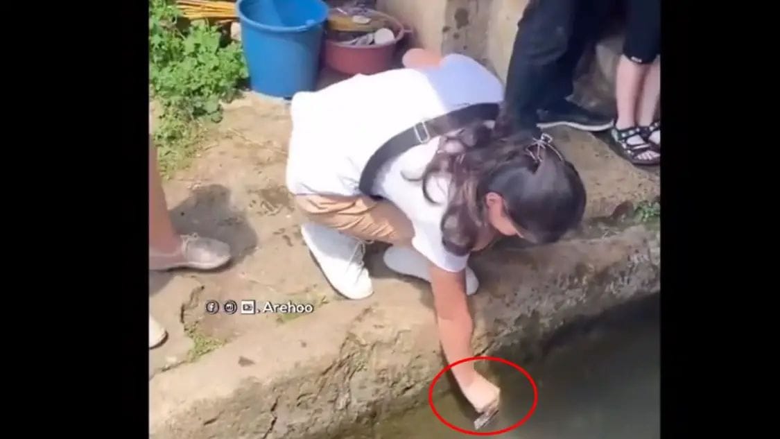 Viral Video : అమ్మో దండం తల్లే..నీ తెలివికి దండ వెయ్యాల్సిందే..