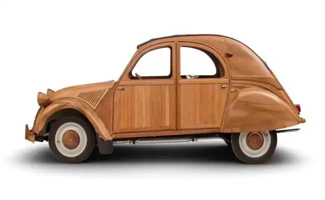 Wooden Citroen 2CV: కోట్లు పలికిన చెక్క కారు…ప్రత్యేకతలు ఏంటంటే?