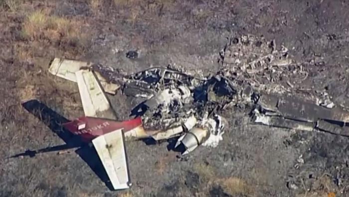 California:  కాలిఫోర్నియాలో కూలిన బిజినెస్‌ జెట్‌.. ఆరుగురు మృతి