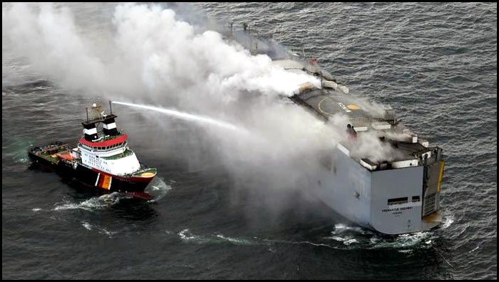 Fremantle Cargo Ship Fire