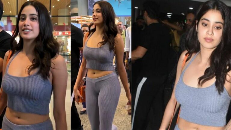 Janhvi Kapoor Navel Pics: టైట్ డ్రెస్‌లో జాన్వీ కపూర్‌.. అందరి చూపు అక్కడే!