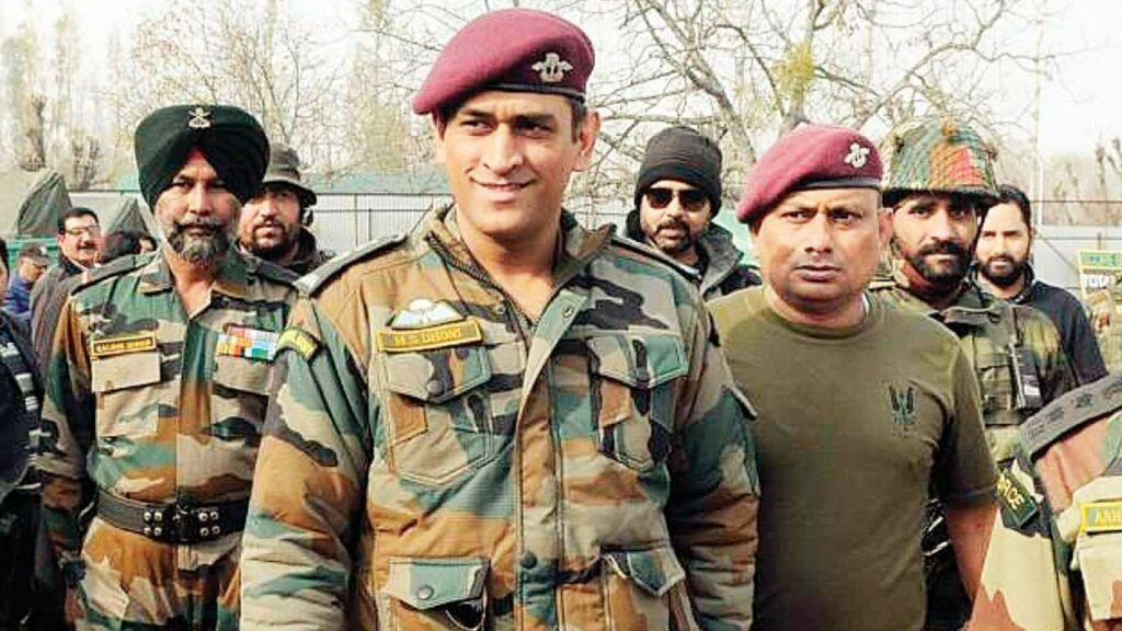 Ms Dhoni Army Journey