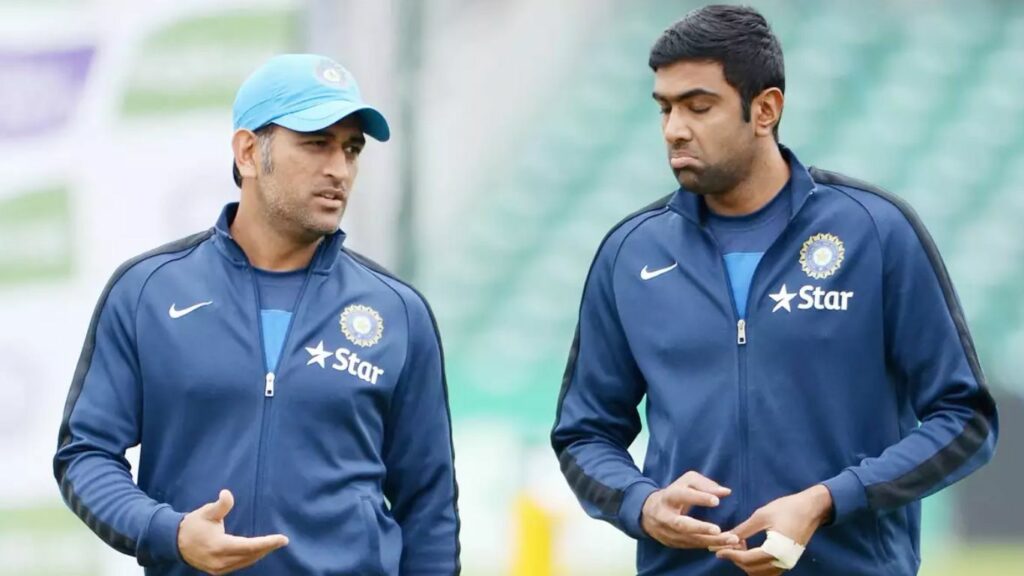 Ms Dhoni R Ashwin