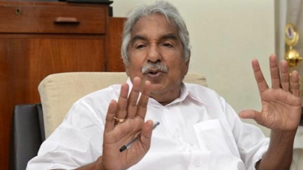 Oommen Chandy Died