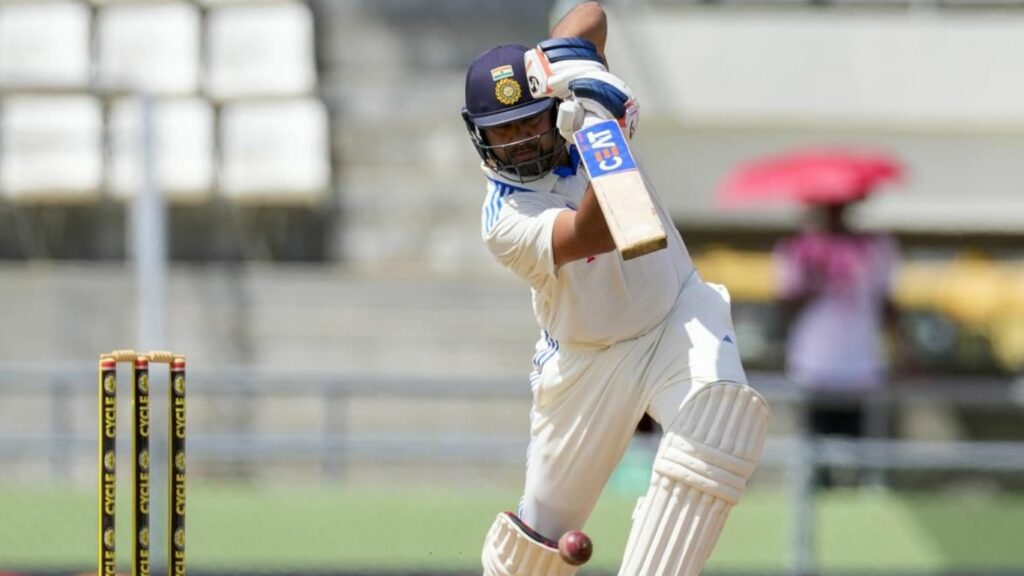 Rohit Sharma Test Shot