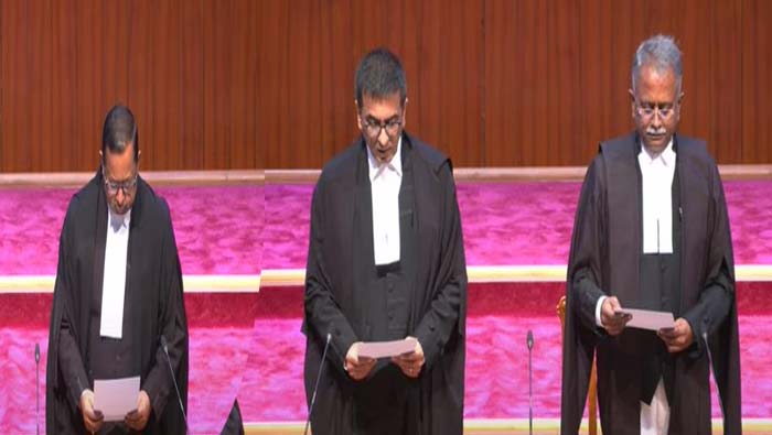 Supreme Court: సుప్రీంకోర్టు న్యాయమూర్తులుగా ఉజ్జల్ భుయాన్, వెంకటనారాయణ భట్టిల ప్రమాణం స్వీకారం