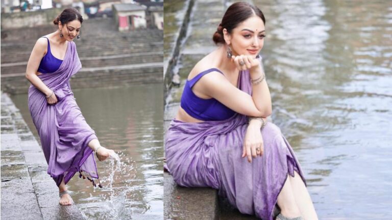 Sandeepa Dhar Saree Pics: శారీలో చెమటలు పట్టిస్తున్న సందీప ధార్.. కాశ్మీర్ భామ అందాలు చూడతరమా!