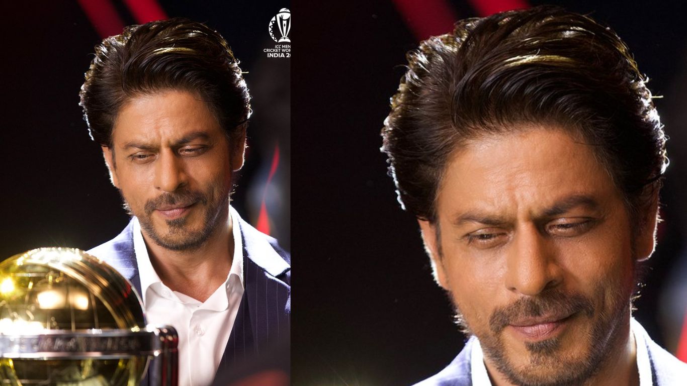 Shah Rukh Khan ICC: వన్డే ప్రపంచకప్ ట్రోఫీతో షారుఖ్ ఖాన్‌.. ఇక భారత్‌ను ఎవరూ ఆపలేరు!