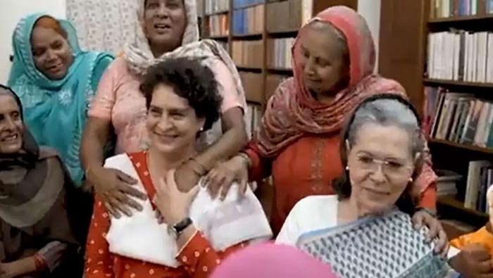 Sonia Gandhi: రాహుల్‌కి మంచి అమ్మాయిని చూడండి.. హర్యానా మహిళతో సోనియా గాంధీ