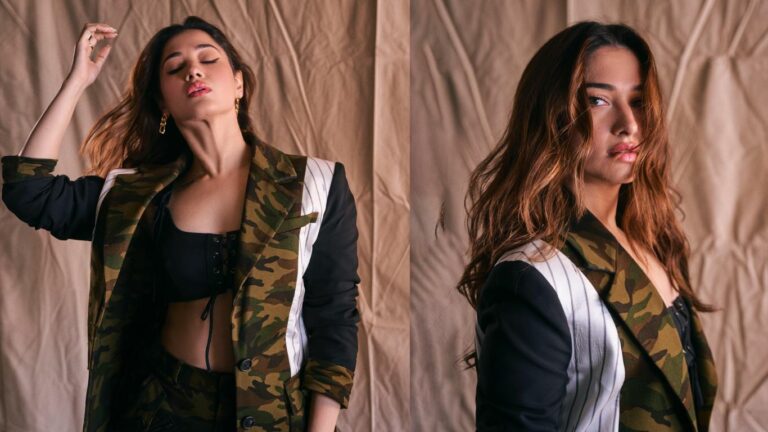 Tamannaah Bhatia: బటన్స్ విప్పేసి.. హాట్ పోజులిచ్చిన తమన్నా భాటియా!