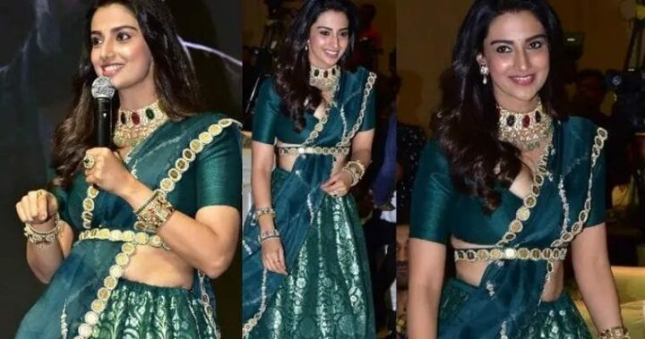 Menakshi Chaudhary : ట్రెడిషనల్ వేర్ లో అదరగొట్టిన ఖిలాడి భామ..