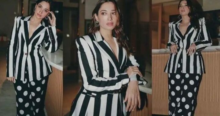 Tamannah : స్టన్నింగ్ లుక్ తో అదరగొడుతున్న మిల్కీ బ్యూటీ..