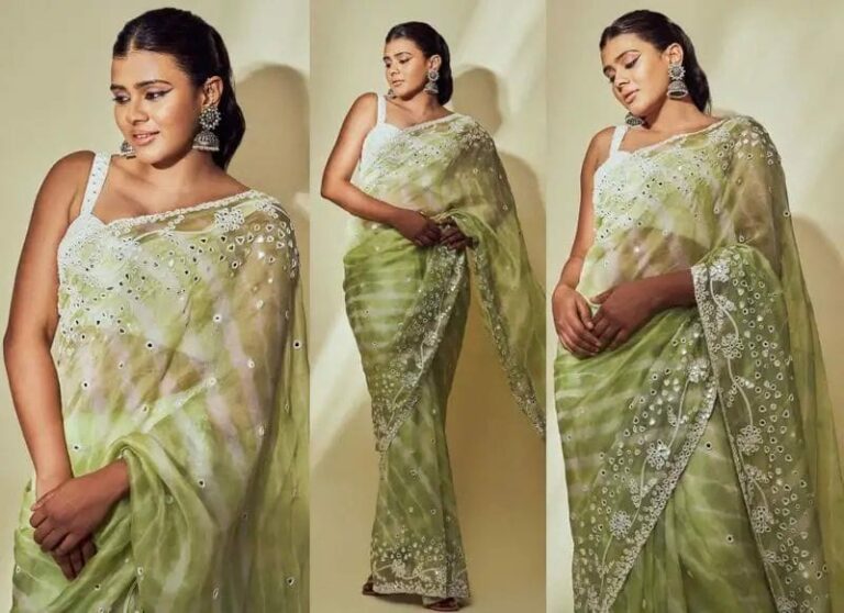 Hebah Patel : ట్రెడిషనల్ లుక్ లో ఆకట్టుకుంటున్న హెబ్బా పటేల్..