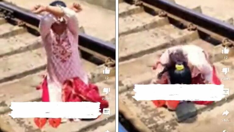 Agra Viral News: లైకుల కోసం రైల్వే ట్రాక్ పై రీల్స్.. షాక్ ఇచ్చిన పోలీసులు..
