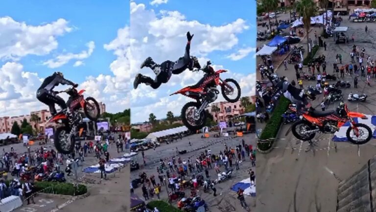 Viral Video: భయంకర విన్యాసాలతో అదరగోట్టిన బైకర్స్.. ఏందీ భయ్యా ఇది..