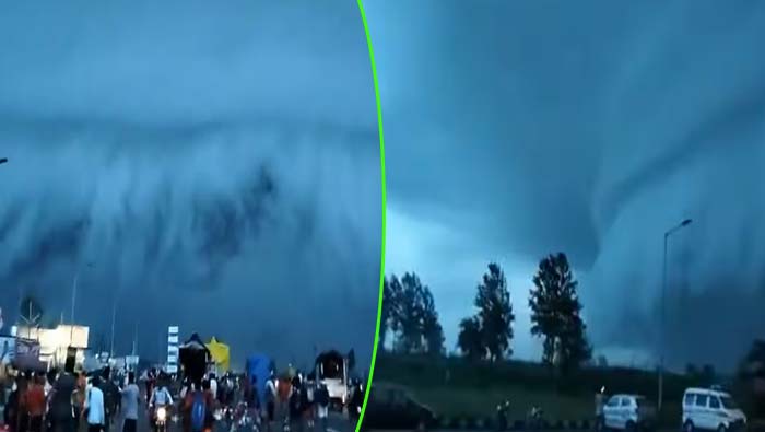 Viral Video: హరిద్వార్‍ను కమ్మేసిన కారు మేఘాలు..