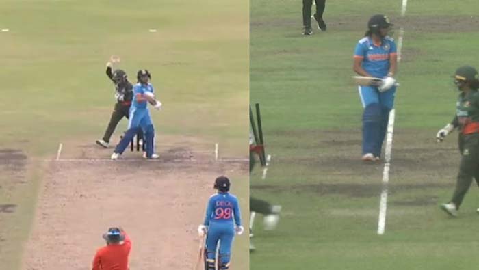 IND vs BAN: కోపం మాములుగా లేదు.. నాటౌట్⁭ను ఔట్ ఇవ్వడంతో..