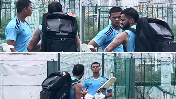 Virat Kohli: యువ ఆటగాడికి కోహ్లీ పాఠాలు.. చెప్పినట్లు చేస్తే చెలరేగడమే..!