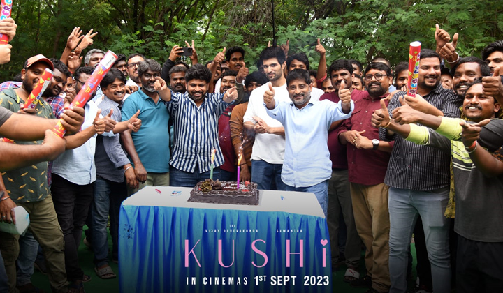 Kushi Movie Shoot Completed