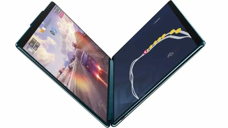 Lenovo Dual Screen Laptop:లెనోవా నుంచి అదిరిపోయే ల్యాప్ టాప్..రెండు పనులు ఒకేసారి..