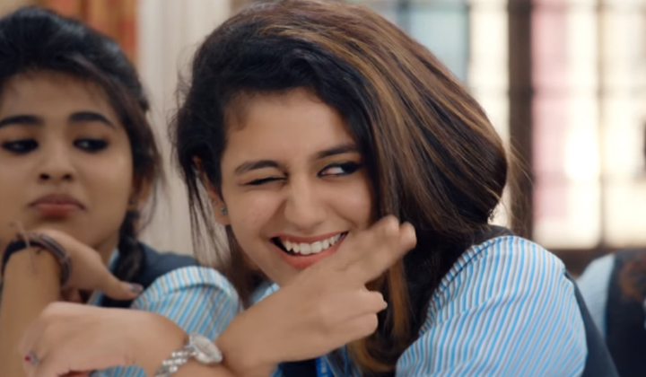 Priya Prakash Varrier Wink