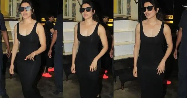 Samantha :బ్లాక్‌ టైట్‌ ఫిట్‌ల మైండ్‌ బ్లాక్‌ చేస్తున్న సమంత అందాలు..