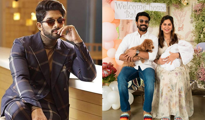 Allu Arjun Gifts Klin Kaara