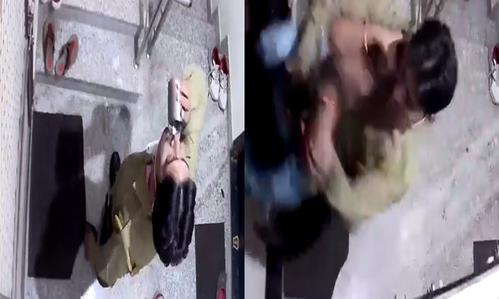 Attack On Woman: ఇంటికి వచ్చి మంచి నీరు అడిగితే ఇస్తున్నారా?.. అయితే ఈ వీడియో చూడాల్సిందే